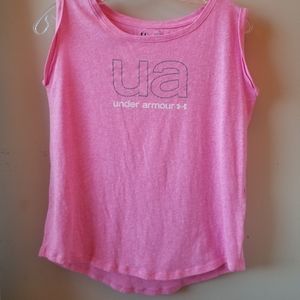Under Armour Sleeveless Tee Shirt. Youth Large.